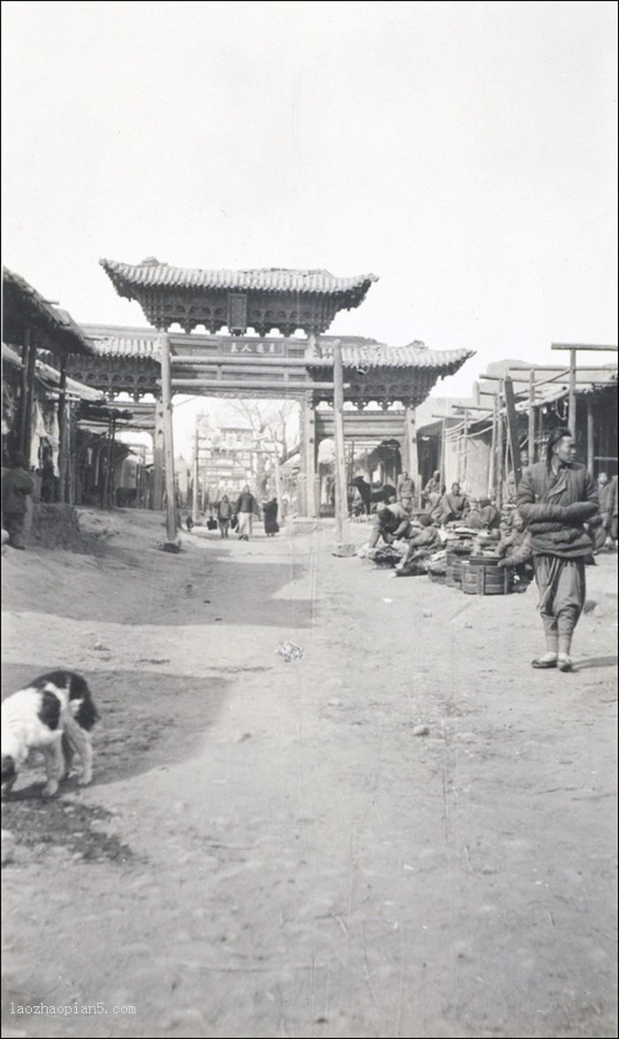 图片[3]-In 1910, the city image of Liangzhou, Gansu (now Wuwei) was taken by Morrison-China Archive