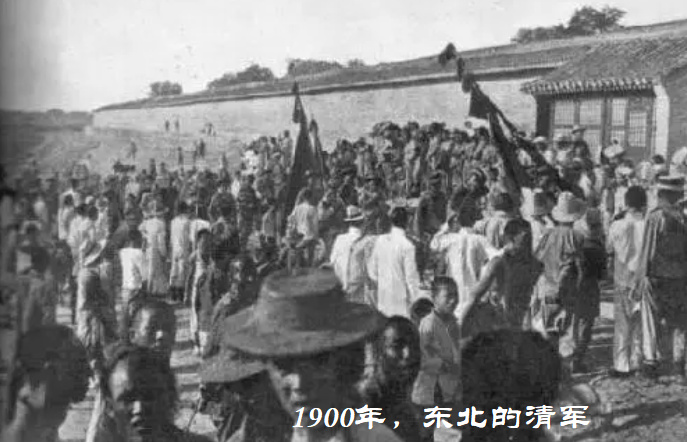 图片[3]-Photos of old Qing soldiers playing with swords and spears in 1900-China Archive