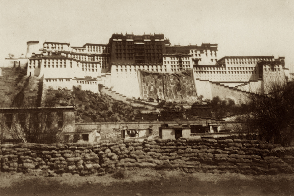 图片[3]-Old photos of Potala Palace in Tibet from 1899-1002-China Archive