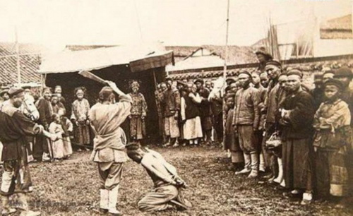 图片[6]-Old photos of prisoners and real bloody beheading in the Qing Dynasty-China Archive