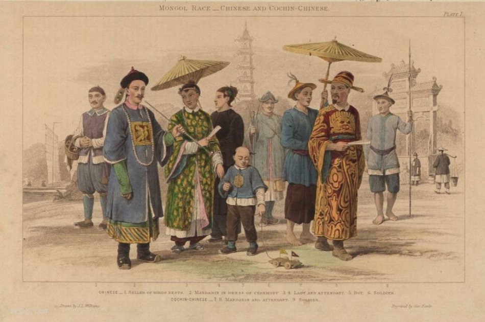 图片[1]-Social Scene Painting of Asian China in the Eyes of Westerners in the 1850s-China Archive