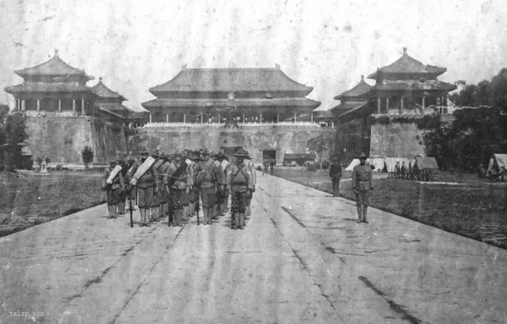 图片[8]-Old photos of the Eight Nation Allied Forces attacking the Forbidden City in 1900-China Archive