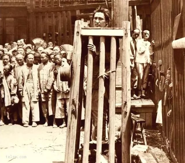 图片[5]-Old photos of prisoners in the late Qing Dynasty. The violent punishment is shocking-China Archive