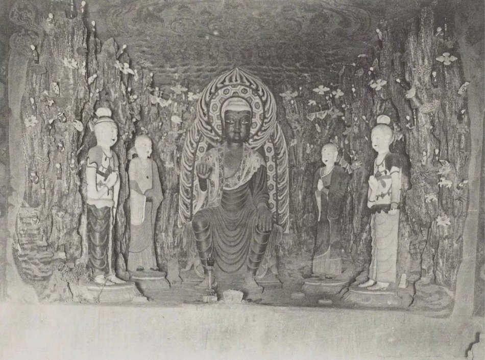 图片[14]-The shocking images of the Mogao Grottoes in Dunhuang before their destruction in 1908 (middle)-China Archive