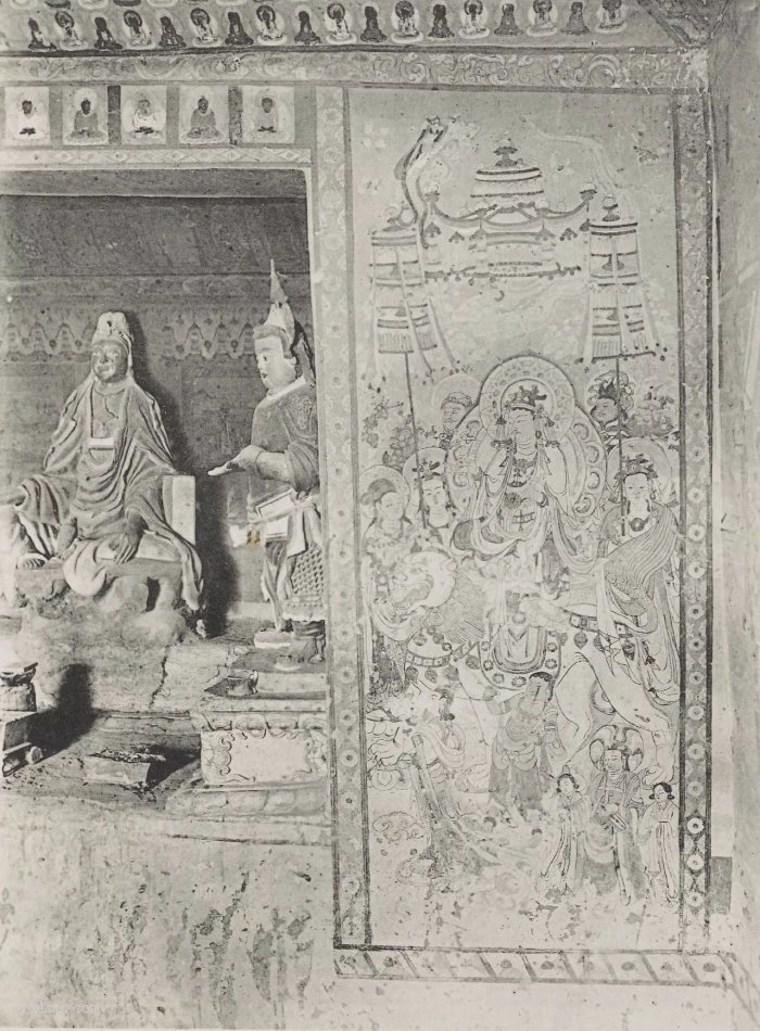 图片[27]-The shocking images of the Mogao Grottoes in Dunhuang before their destruction in 1908 (middle)-China Archive