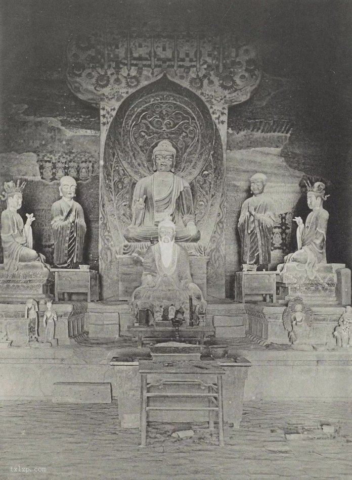 图片[30]-The shocking images of the Mogao Grottoes in Dunhuang before their destruction in 1908 (middle)-China Archive