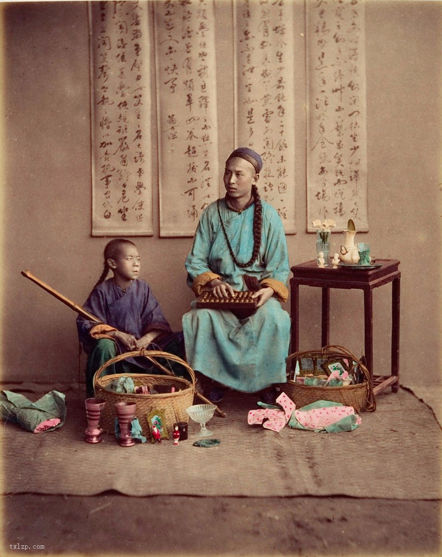 图片[10]-Portraits of late Qing Dynasty, rare old color high-definition photos (Part 1)-China Archive