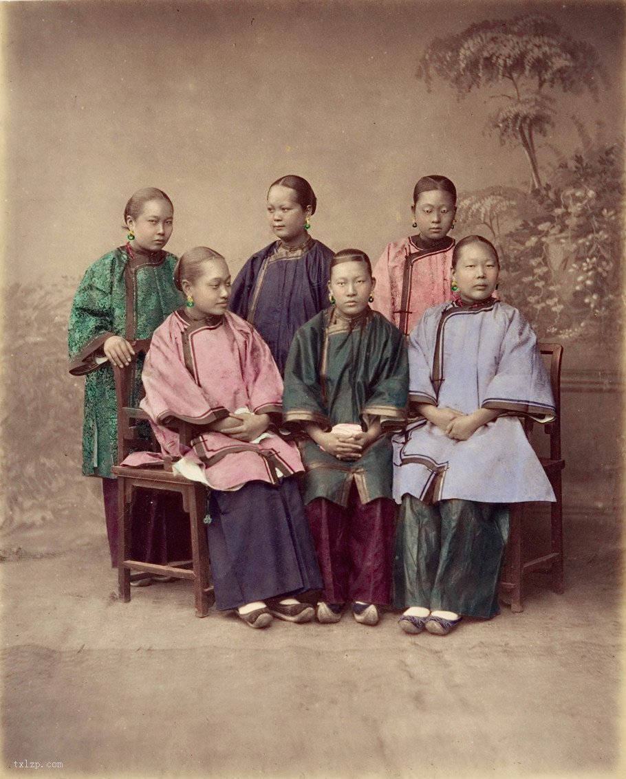 图片[11]-Portraits of late Qing Dynasty, rare old color high-definition photos (Part 1)-China Archive