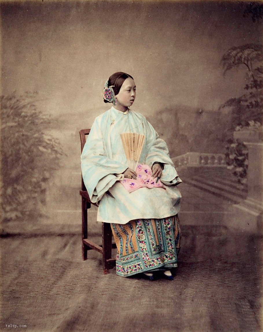 图片[13]-Portraits of late Qing Dynasty, rare old color high-definition photos (Part 1)-China Archive