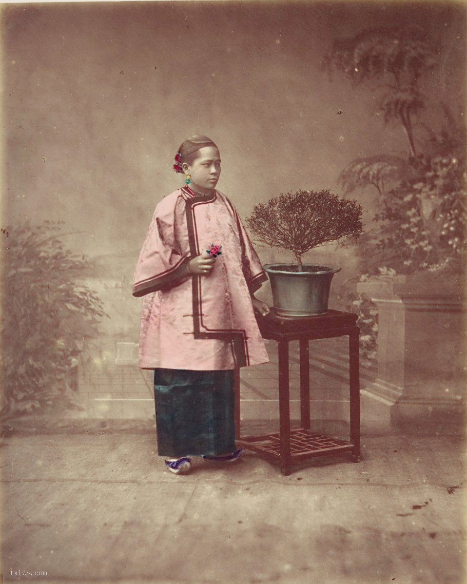 图片[14]-Portraits of late Qing Dynasty, rare old color high-definition photos (Part 1)-China Archive