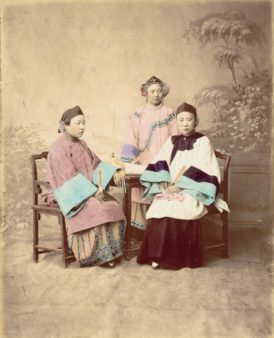 图片[12]-Portraits of late Qing Dynasty, rare old color high-definition photos (Part 1)-China Archive