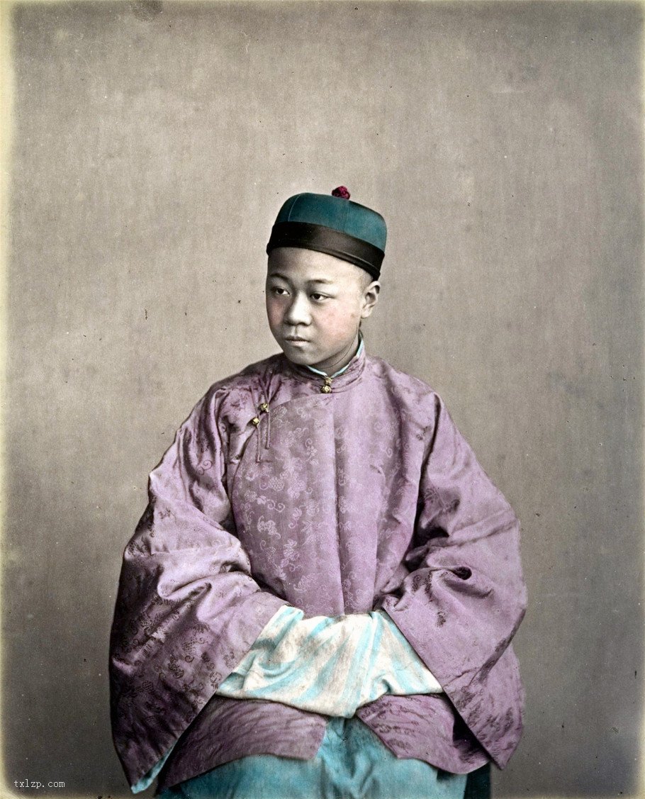 图片[16]-Portraits of late Qing Dynasty, rare old color high-definition photos (Part 1)-China Archive