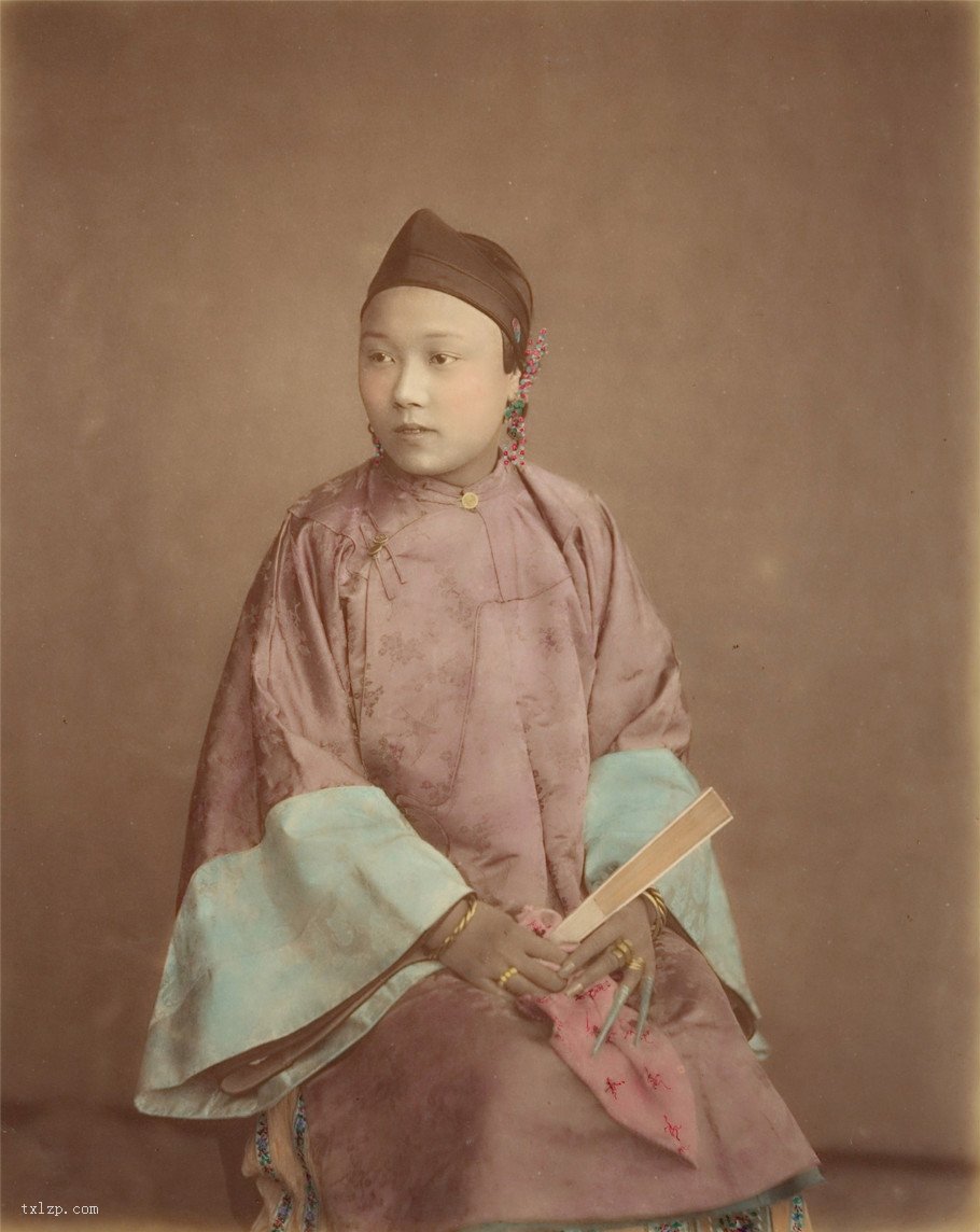 图片[17]-Portraits of late Qing Dynasty, rare old color high-definition photos (Part 1)-China Archive