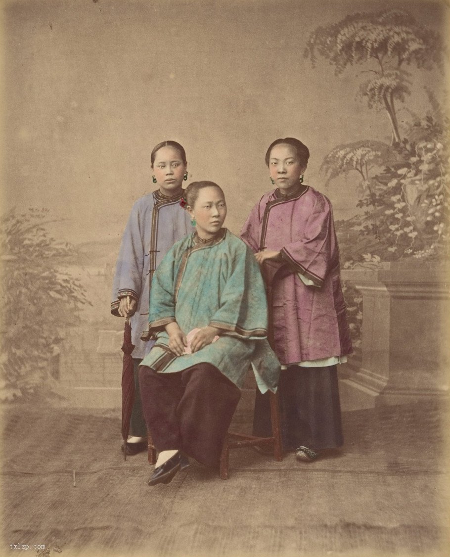 图片[15]-Portraits of late Qing Dynasty, rare old color high-definition photos (Part 1)-China Archive