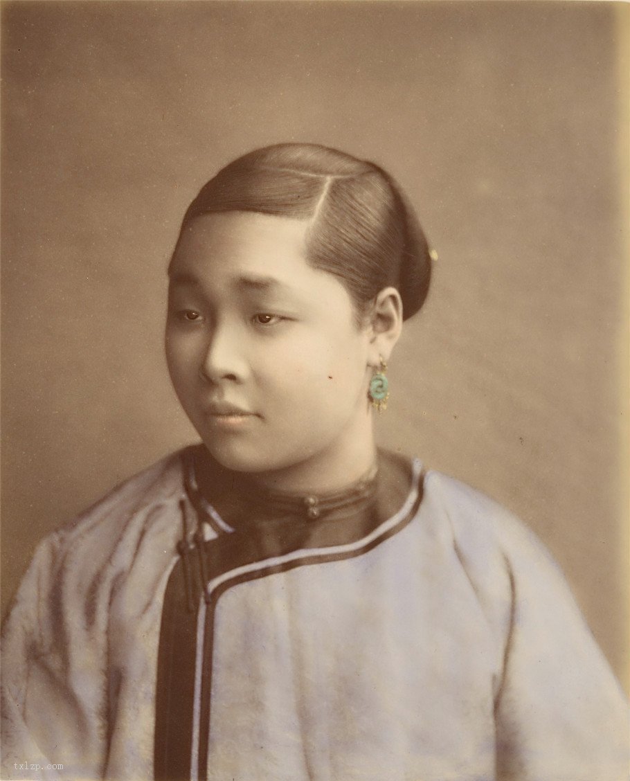 图片[22]-Portraits of late Qing Dynasty, rare old color high-definition photos (Part 1)-China Archive