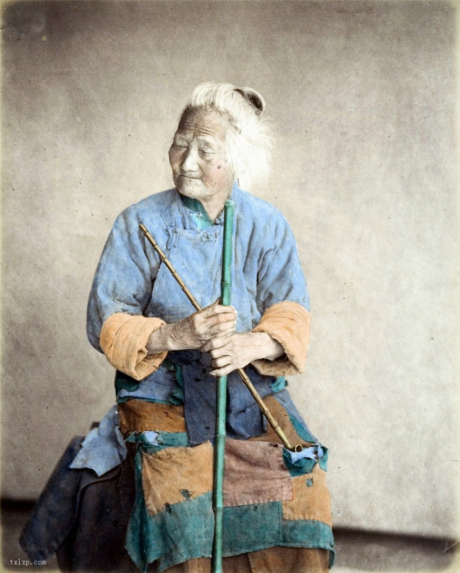 图片[1]-Portraits of late Qing Dynasty, rare old color high-definition photos (Part 2)-China Archive