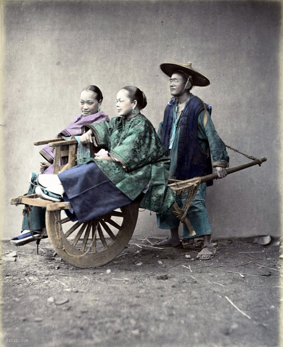 图片[3]-Portraits of late Qing Dynasty, rare old color high-definition photos (Part 2)-China Archive