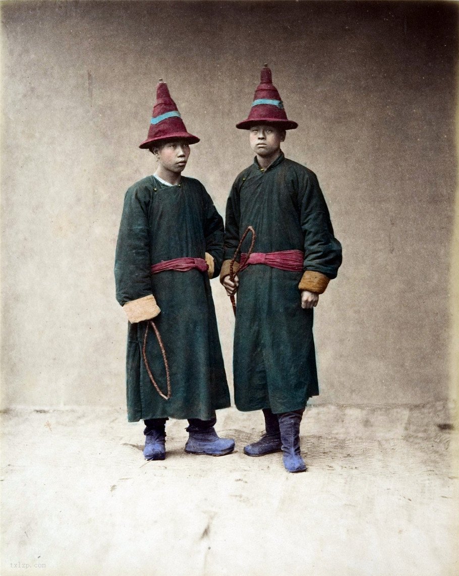 图片[5]-Portraits of late Qing Dynasty, rare old color high-definition photos (Part 2)-China Archive