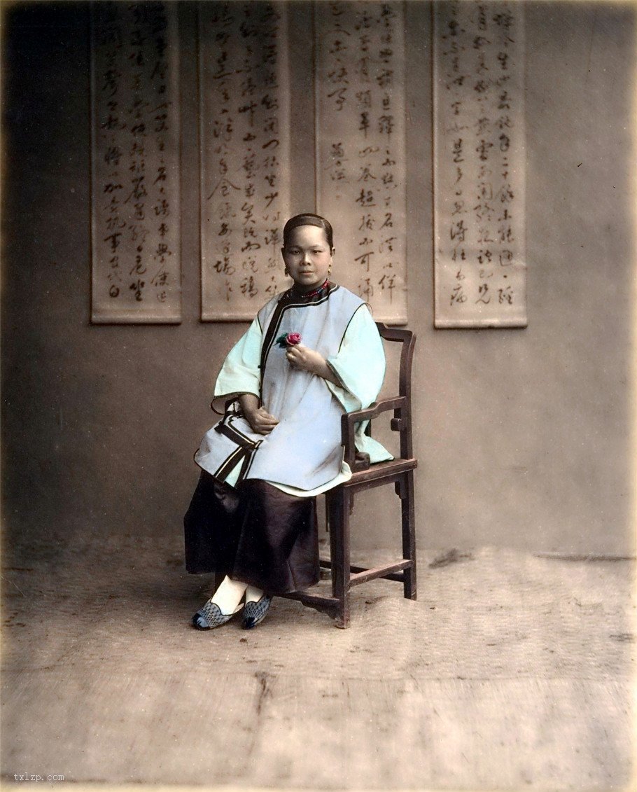 图片[6]-Portraits of late Qing Dynasty, rare old color high-definition photos (Part 2)-China Archive