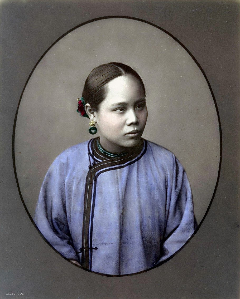 图片[10]-Portraits of late Qing Dynasty, rare old color high-definition photos (Part 2)-China Archive