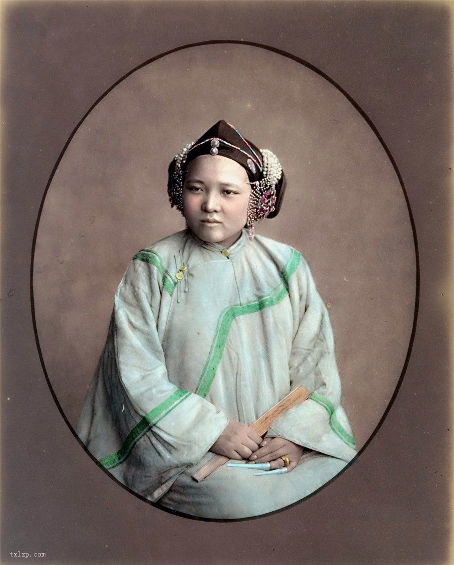 图片[13]-Portraits of late Qing Dynasty, rare old color high-definition photos (Part 2)-China Archive