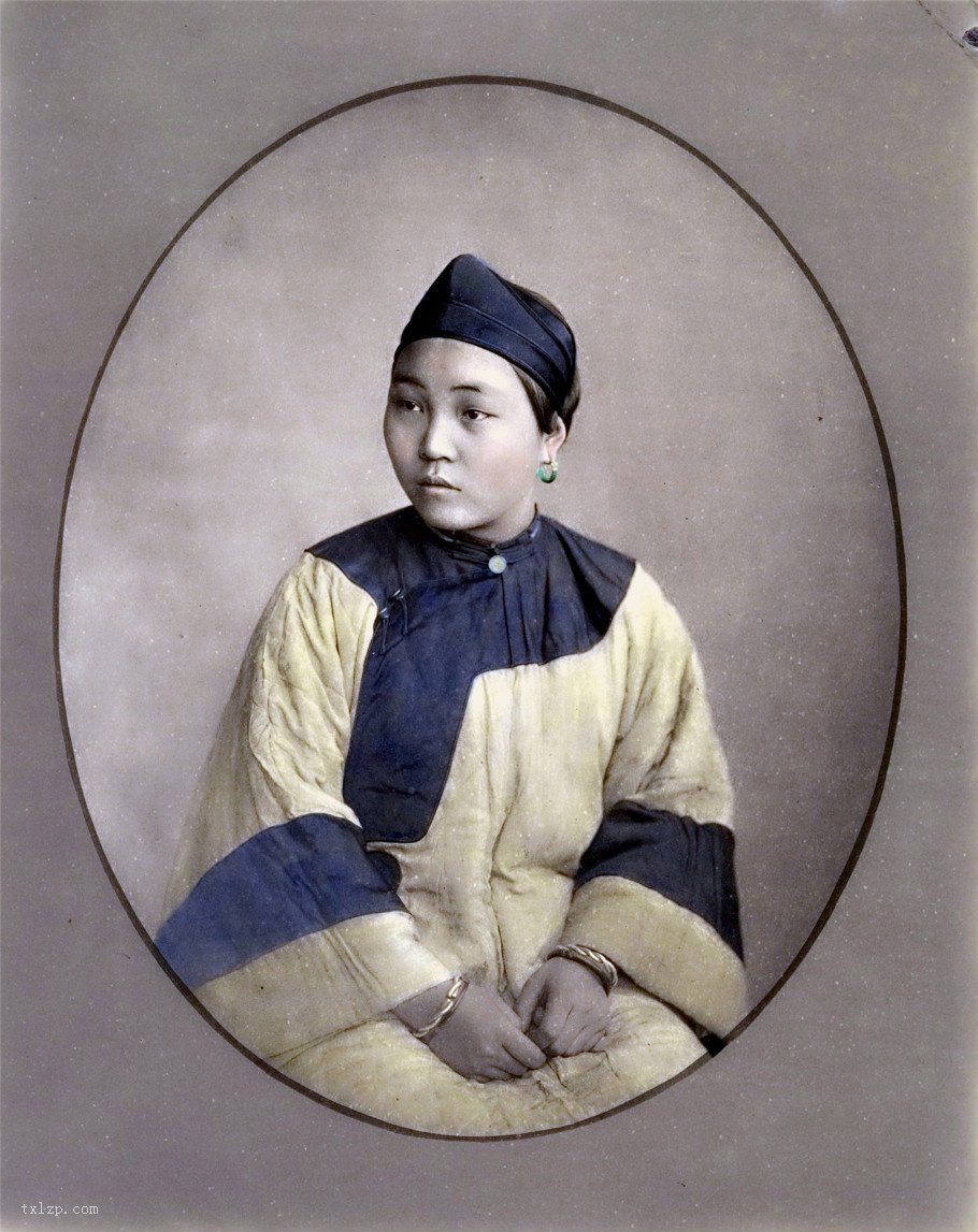 图片[15]-Portraits of late Qing Dynasty, rare old color high-definition photos (Part 2)-China Archive