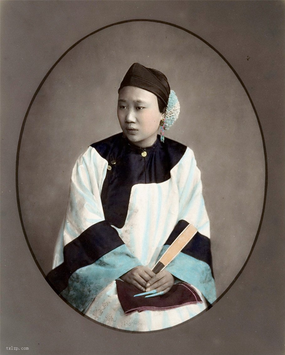 图片[14]-Portraits of late Qing Dynasty, rare old color high-definition photos (Part 2)-China Archive