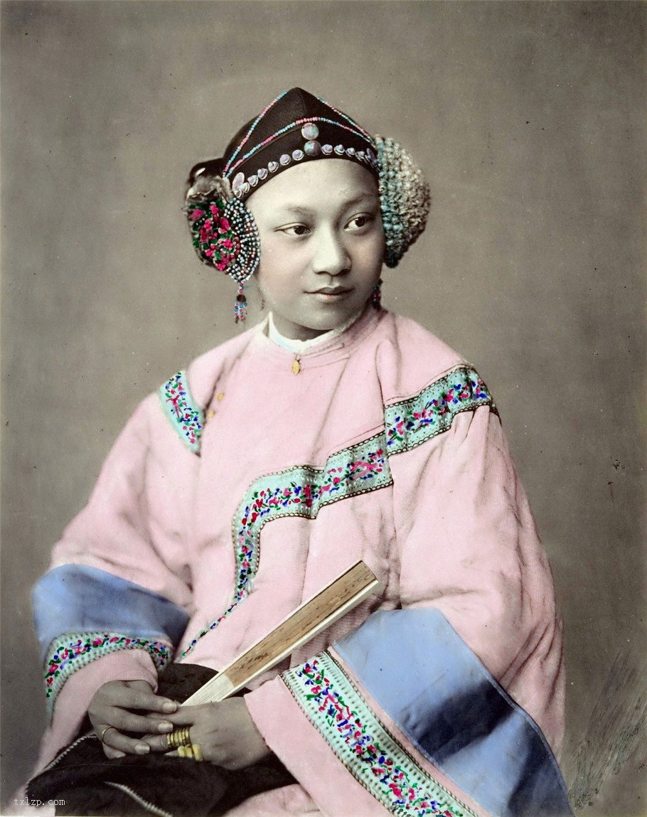 图片[19]-Portraits of late Qing Dynasty, rare old color high-definition photos (Part 2)-China Archive