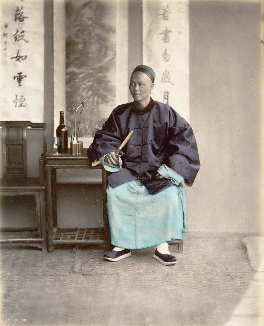 图片[18]-Portraits of late Qing Dynasty, rare old color high-definition photos (Part 2)-China Archive