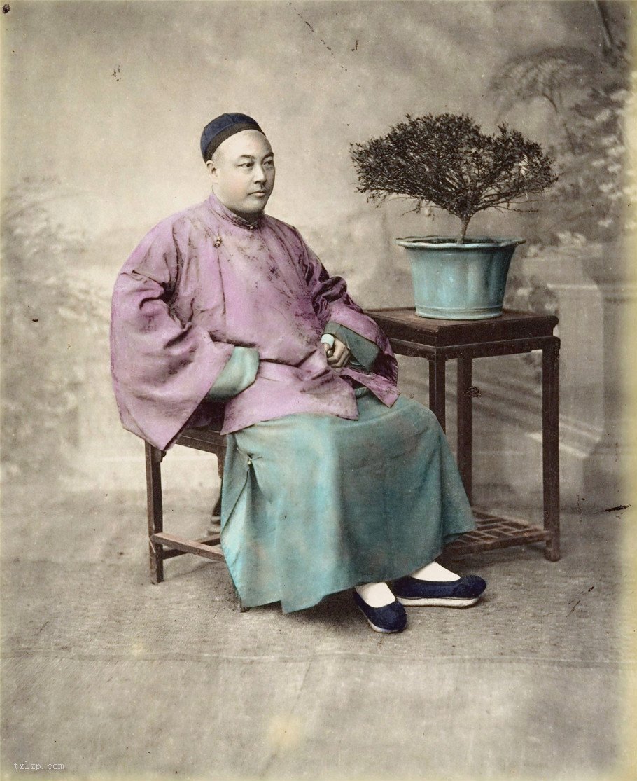 图片[23]-Portraits of late Qing Dynasty, rare old color high-definition photos (Part 2)-China Archive