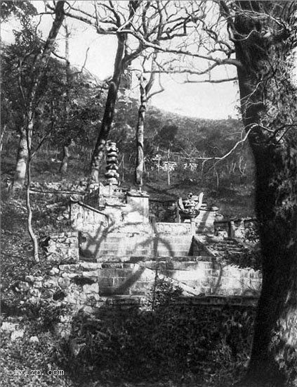 图片[5]-Old photos of Fayu Temple, Putuo Mountain, Zhejiang Province, 1906-1909-China Archive