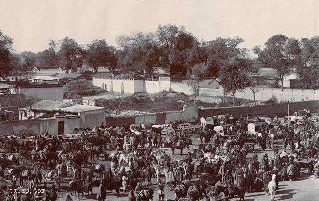 图片[9]-Old photos take you back a hundred years to see how people in the late Qing Dynasty spent the Spring Festival-China Archive