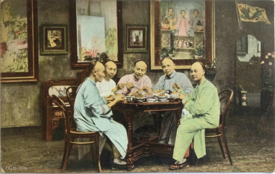 图片[1]-Photos of Chinese characters in the late Qing Dynasty and early Ming Dynasty, men, women, the elderly and children-China Archive