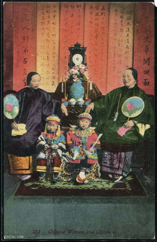 图片[20]-Photos of Chinese characters in the late Qing Dynasty and early Ming Dynasty, men, women, the elderly and children-China Archive