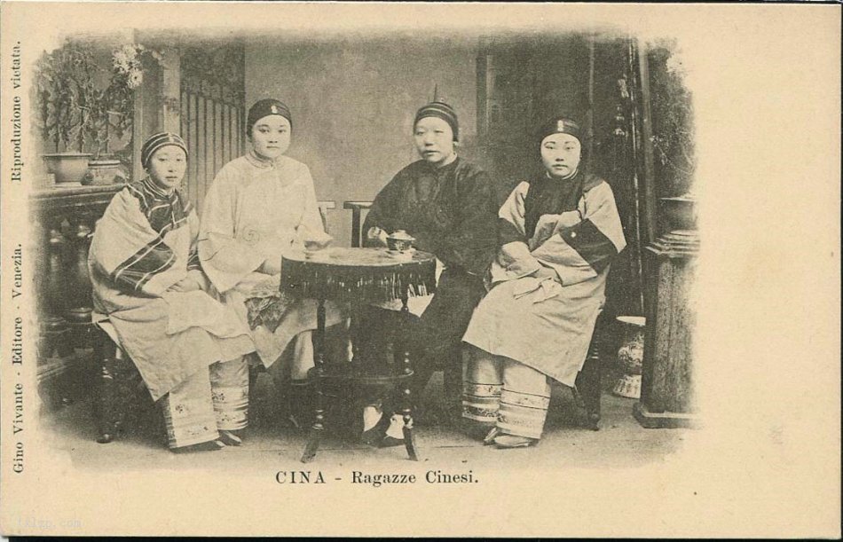 图片[8]-Photos of Chinese characters in the late Qing Dynasty and early Ming Dynasty, men, women, the elderly and children-China Archive