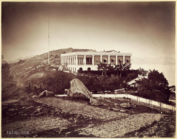 图片[1]-Old photos of the stunning scenery of Gulangyu Island in Xiamen in 1880 (middle)-China Archive