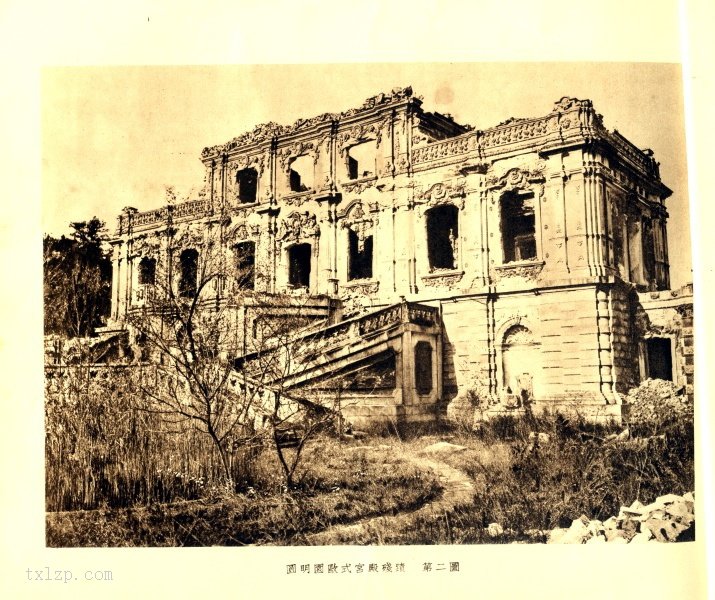 图片[1]-The ruins of the European style palace in the Old Summer Palace, which was destroyed in 1873, are still beautiful-China Archive