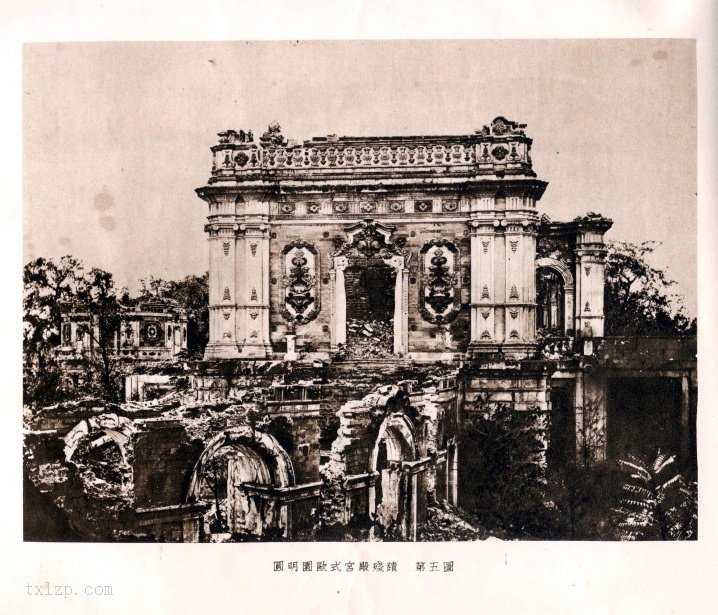 图片[3]-The ruins of the European style palace in the Old Summer Palace, which was destroyed in 1873, are still beautiful-China Archive