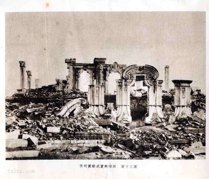 图片[10]-The ruins of the European style palace in the Old Summer Palace, which was destroyed in 1873, are still beautiful-China Archive