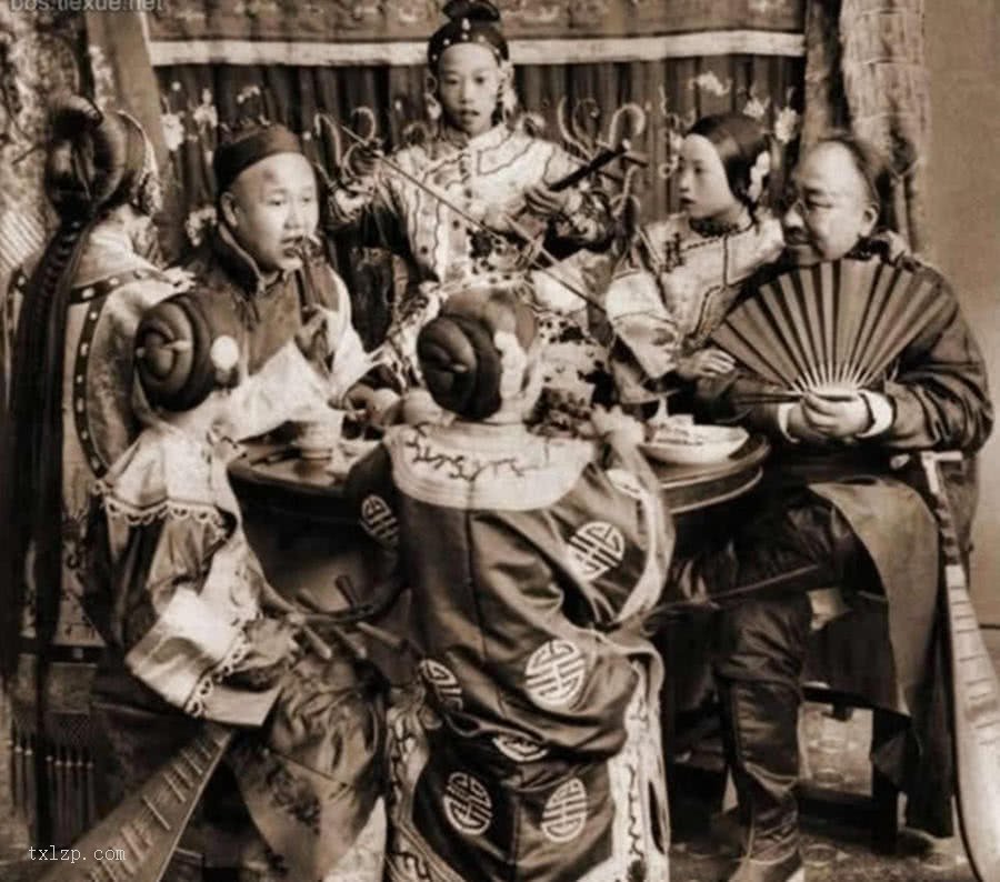 图片[12]-Old photos of brothel women in the late Qing Dynasty-China Archive