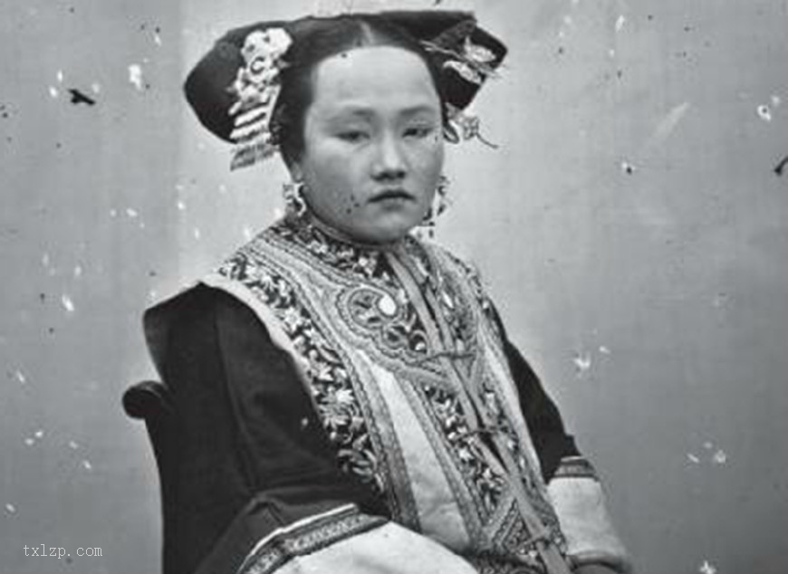 图片[6]-Old photos | Photos of rich women in the late Qing Dynasty-China Archive