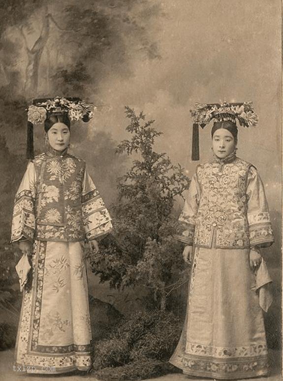 图片[9]-Old photos | Photos of rich women in the late Qing Dynasty-China Archive