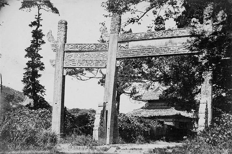 图片[2]-Exquisite old photos of Mount Putuo in Zhejiang in 1887-China Archive