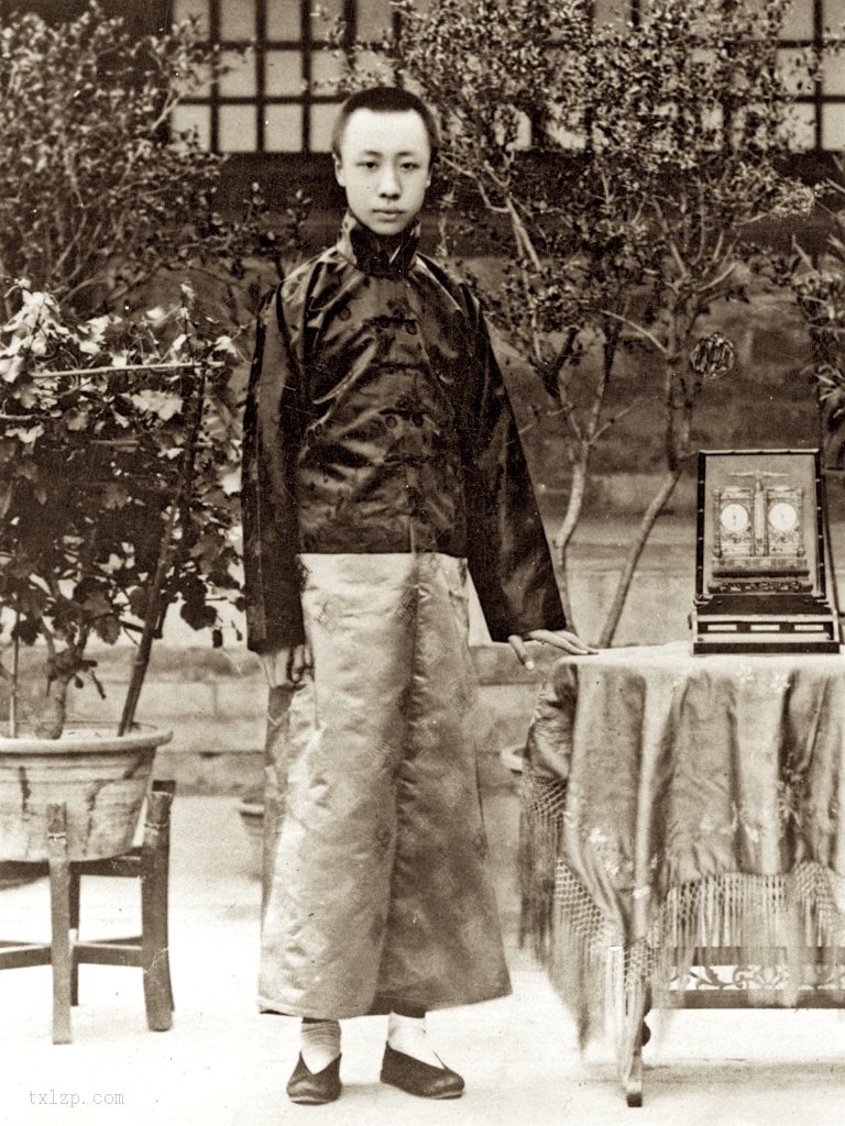 图片[9]-Old photo | Pu Yi, the last emperor in his youth-China Archive