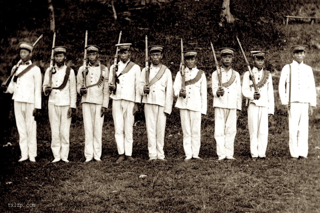 图片[1]-Old Photos | New Army Training Photos in the Late Qing Dynasty in the 1900s-China Archive