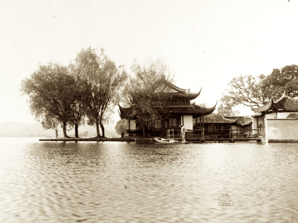 图片[5]-Old photos of the West Lake in Hangzhou in the 1900s-China Archive