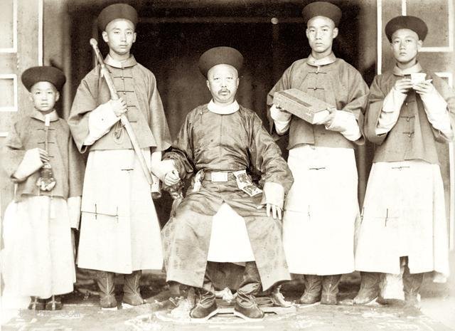 图片[1]-Old photos taken in 1888 at the Chunqin Mansion-China Archive