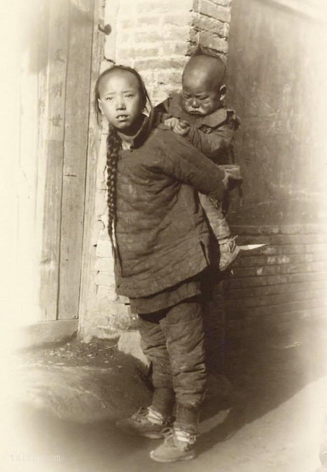 图片[7]-A group of old photos of children from different places in the late Qing Dynasty-China Archive
