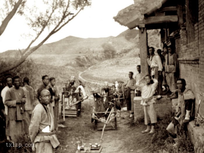 图片[1]-Old photos of Shaanxi and Gansu officials and civilians in 1908-China Archive