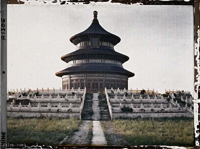 图片[1]-The earliest color photos of China taken by Kahn in the late Qing Dynasty (Part 1)-China Archive